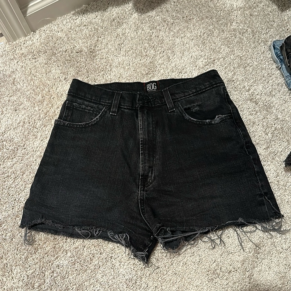 BDG Urban Outfitters Women’s Black Jeans Shorts
